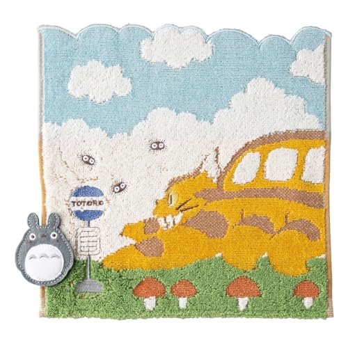 Marushin Mini-Handtuch Studio Ghibli My Neighbor Totoro, 25 x 25 cm aus Japan von Marushin