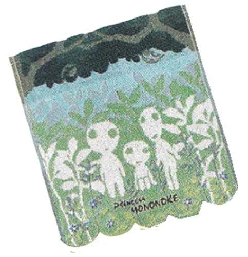 Marushin Princess Mononoke Mini Towel Kodama 34 x 36 cm Studio Ghibli Handt Cher von マルシン(Marushin)