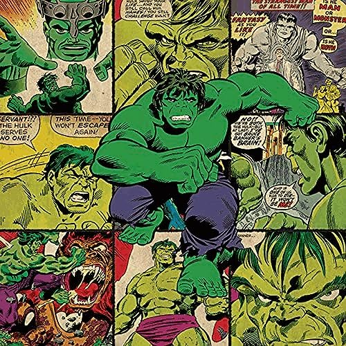 Marvel Comics Leinwanddruck, Polyester, Mehrfarbig, 40 x 40 cm von Marvel Comics