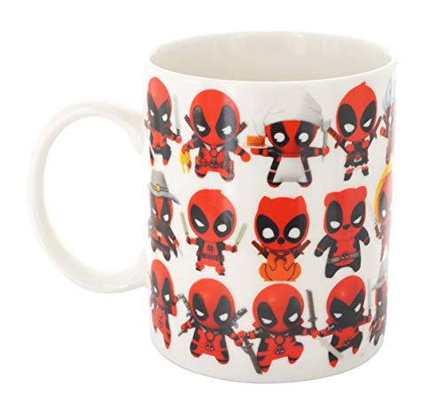 Deadpool - 3D Foam Style Collage - Mug von Marvel
