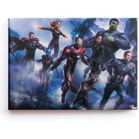 MARVEL Leinwandbild "Leinwandbild Marvel Avengers Heroes 70x50cm", (Packung, 1 St.) von Marvel