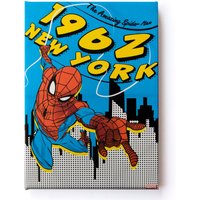 MARVEL Leinwandbild "Leinwandbild Spiderman New York 50x70xm", (Packung, 1 St.) von Marvel