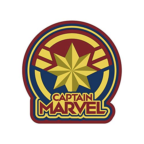Marvel 69064 Captain Logo Soft Touch Kühlschrank-Magnet, Weiches PVC, Mehrfarbig von Marvel