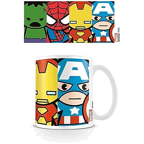 Marvel Comics Kaffeetassen, Keramik, Mehrfarbig, 1 Stück (1er Pack) von Pyramid International
