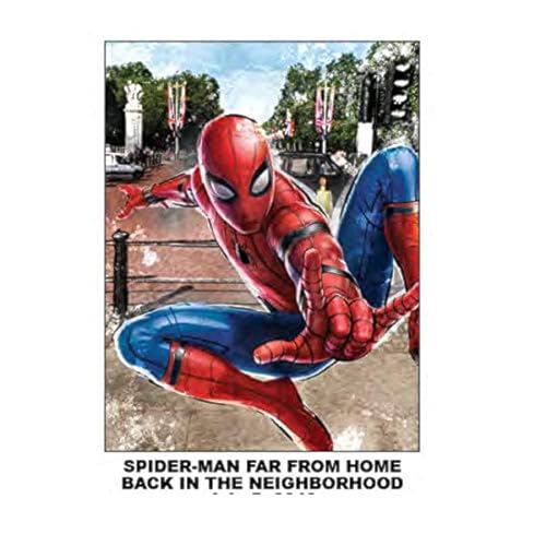 Marvel Spider-Man: Far from Home, Back in The Neighborhood Micro Raschel Überwurfdecke, 116,8 x 152,4 cm, Mehrfarbig von Northwest