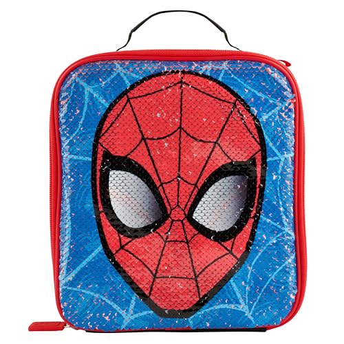 Marvel Spider-Man Miles Morales Lunchtasche, Polyester, Blau, Rot, Schwarz Marvel Spider-Man Miles Morales Lunchtasche, Polyester, Blau, Rot, Schwarz von Marvel