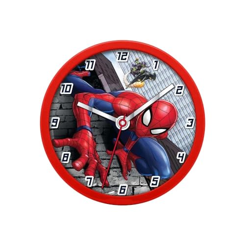 Marvel Spiderman Wanduhr von Kids Licensing