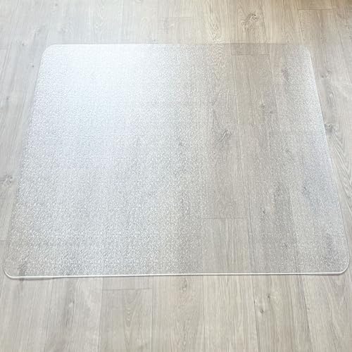 Marvelux Eco Enhanced Polymer Bürostuhl Bodenschutzmatte für Hartböden, 75 x 120 cm rechteckig Bürostuhlmatte, transparent schreibtischstuhl unterlage, in verschiedenen Größen erhältlich von Marvelux