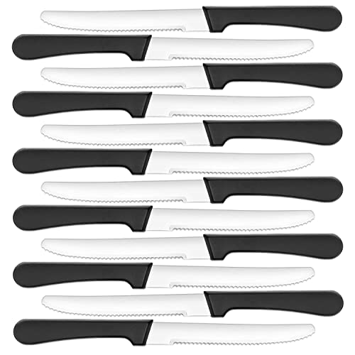 Marvorem Tafelmesser set 12 Stück edelstahl 22 cms runder Zeh wellenschliff messer mit wellenschliff tafelmesser scharf tafelmesser wellenschliff abendbrotmesser tafelmesserset Marvorem Tafelmesser set 12 Stück edelstahl 22 cms runder Zeh wellenschliff messer mit wellenschliff tafelmesser scharf tafelmesser wellenschliff abendbrotmesser tafelmesserset von Marvorem