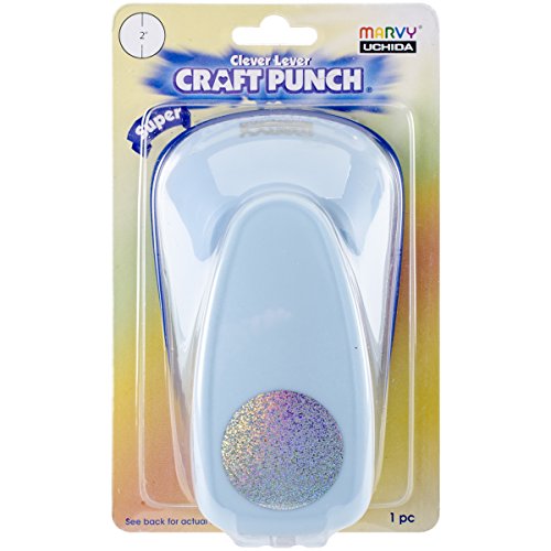 Uchida Clever Hebel Super Jumbo Kreis Craft Punch, Mehrfarbig von Marvy Uchida
