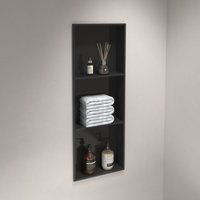 Marwell Badregal "Como", Wandnische, schwarz Marwell Badregal "Como", Wandnische, schwarz von Marwell
