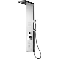 Marwell Duschpaneel »Eno«, Höhe: 150 cm, Aluminium - braun von Marwell