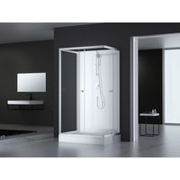 Marwell Komplettdusche »White Dream«, HxT: 200 x 80 cm - weiss von Marwell