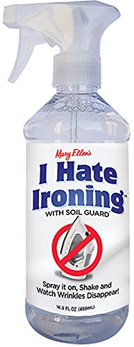 Mary Ellen Products Mary Ellens I Hate Ironing Sprühfaltenentferner, 473 ml, sonstiges, Mehrfarbig, 1 Count (Pack of 1) von Mary Ellen Products