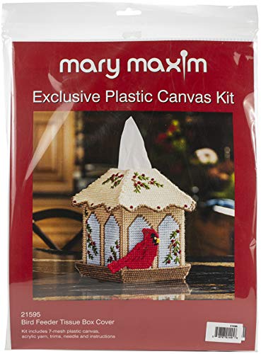 Mary Maxim 21595 Vogelfutterstation XSTCH FEEDR, Kunststoff, 7 Stück Mary Maxim 21595 Vogelfutterstation XSTCH FEEDR, Kunststoff, 7 Stück von Mary Maxim