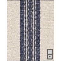Leblanc Streifen in Marine - Ein Kissen Leblanc Streifen in Marine - Ein Kissen von MaryEllieDesigns