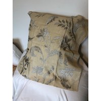 Monceau Leinenstickerei in Zink Oder Greige von MaryEllieDesigns