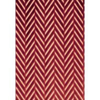Regent Samt Fischgrät in Terrakotta, Oder Champagner Teak-One Kissen von MaryEllieDesigns