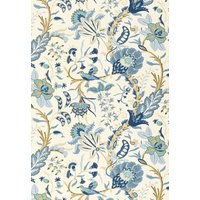 Westbourne Grove in Azure Oder Document-One Kissenbezug von MaryEllieDesigns