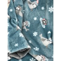 Weiche Hundedecke Aus Wellness Fleece/Decke Für Hunde/Hundebett/Hundematte Fleece von MaryJessieDesigns