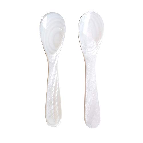Marycrafts 2er Set Perlmuttlöffel Kaviarlöffel Eierlöffel Caviar Spoons Handarbeit Marycrafts 2er Set Perlmuttlöffel Kaviarlöffel Eierlöffel Caviar Spoons Handarbeit von Marycrafts