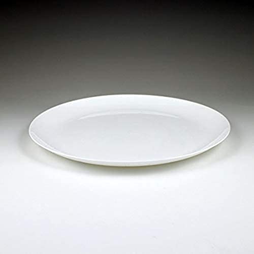 Kunststoff-Tablett für Catering, 30,5 cm, weiß, rund, 1 Stück. von Maryland