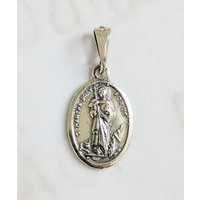 Medaille-Heilige Martha 16x22mm-sterling Silber Medaille-Heilige Martha 16x22mm-sterling Silber von MaryofMagdala
