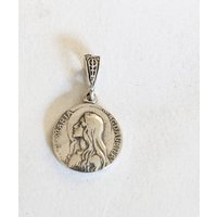 Medaille - Sta Maria Magdalena 15 Mm Sterling Silber von MaryofMagdala