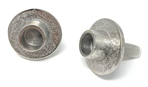 2er Set Kerzenhalter Aufsatz für Weinflaschen - Antik Look Aluminium Raw Silber - Flaschenaufsatz Kerzenständer für Stabkerzen - massiv Kerzen Halter 2er Set Kerzenhalter Aufsatz für Weinflaschen - Antik Look Aluminium Raw Silber - Flaschenaufsatz Kerzenständer für Stabkerzen - massiv Kerzen Halter von Marzoon