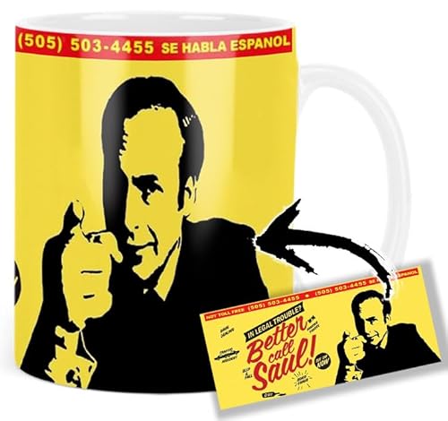 Better Call Saul Bob Odenkirk Tasse Keramikbecher Mug von MasTazas