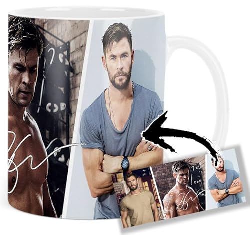 Chris Hemsworth Thor Tasse Keramikbecher Mug von MasTazas