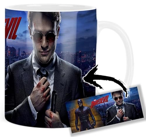 Daredevil Charlie Cox Tasse Keramikbecher Mug von MasTazas