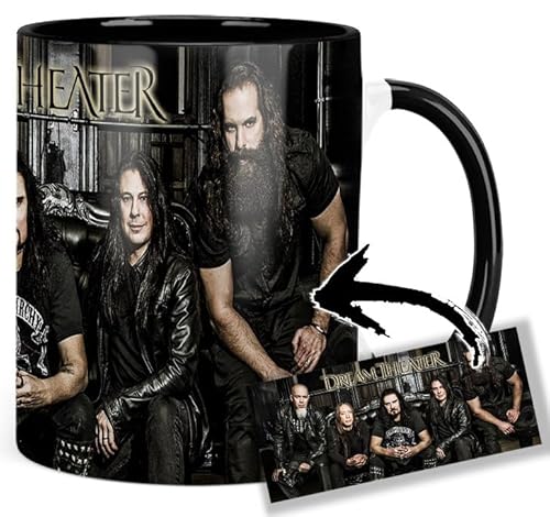 Dream Theater Tasse Innen & Henkel Schwarz Keramikbecher Mug von MasTazas