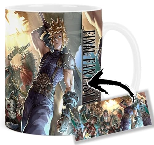 Final Fantasy VII Tasse Keramikbecher Mug von MasTazas