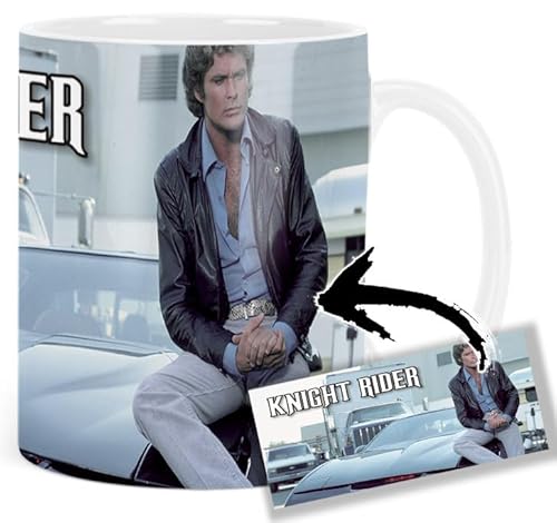 Knight Rider David Hasselhoff B Tasse Keramikbecher Mug Knight Rider David Hasselhoff B Tasse Keramikbecher Mug von MasTazas