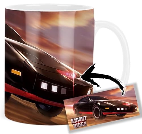 Knight Rider Kitt Tasse Keramikbecher Mug von MasTazas