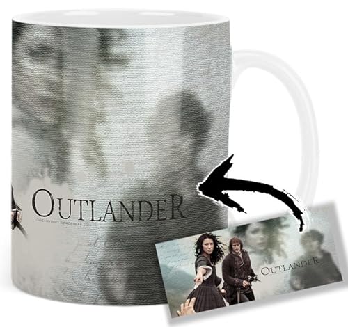 Outlander Sam Heughan Caitriona Balfe A Tasse Keramikbecher Mug von MasTazas