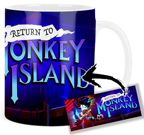 Return To Monkey Island Tasse Keramikbecher Mug von MasTazas