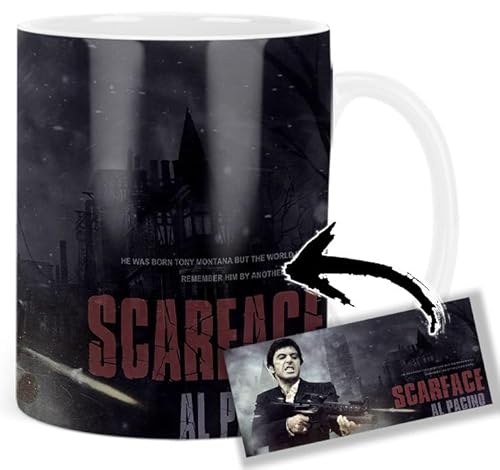 Scarface Al Pacino Tasse Keramikbecher Mug von MasTazas