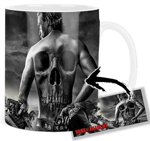 Sons Of Anarchy Jax Teller Charlie Hunnam B Tasse Keramikbecher Mug von MasTazas