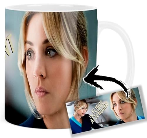 The Flight Attendant Kaley Cuoco Tasse Keramikbecher Mug von MasTazas