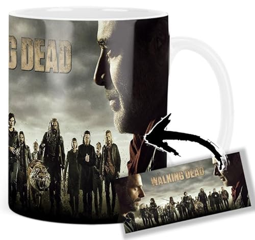 The Walking Dead Andrew Lincoln Jeffrey Dean Morgan Negan Tasse Keramikbecher Mug von MasTazas