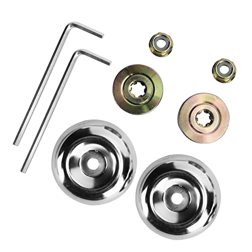 2Set Getriebe Fall Druckplatte Dichtung Kragen Mutter Kit Rasenmäher Pinsel Cutter Zubehör von MasYosh