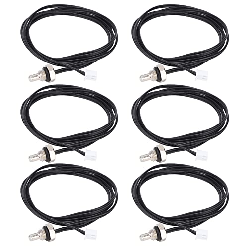 MasYosh 10pcs Thermistorsensortemperatursonde Sechskant 1 Meter Kabellänge M8 -Gewinde (10k) von MasYosh