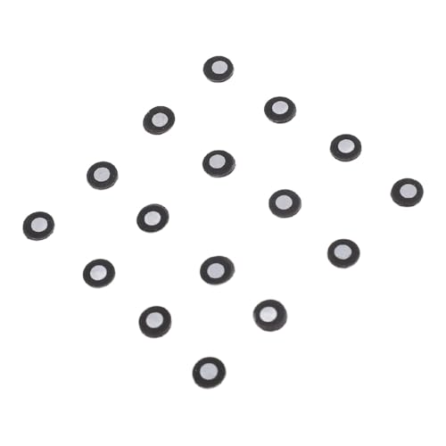 MasYosh 150pcs 3D -Scanmarkierungen Magnetische Scanposition Ziele Hoher Reflexionsreferenzpunkt Tracking Punkt 3mm ID 6mm OD von MasYosh