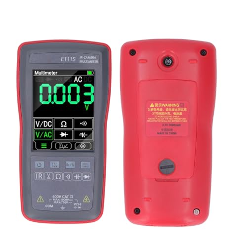 MasYosh 2 in 1 Thermalbilder Multimeter 768 Pixel 16 Hz Wärmelegenbildgebung Kamera 4000 Zahlen Anzeigen Digital Multimeter ET11S MasYosh 2 in 1 Thermalbilder Multimeter 768 Pixel 16 Hz Wärmelegenbildgebung Kamera 4000 Zahlen Anzeigen Digital Multimeter ET11S von MasYosh