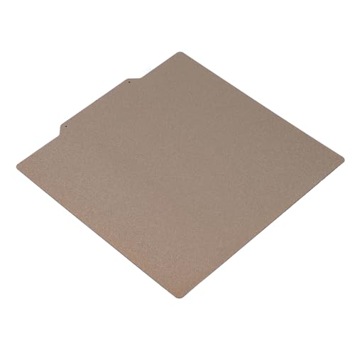 MasYosh 310x310mm 3D -Drucker -Build -Platte, Doppelseitige Federstahlplatte mit PEY und PEI -Oberfläche Zum Schnellen Werkzeugmodellentfernung, Kompatibel mit Ender 3 S1 Ender 5 S1 K1 von MasYosh