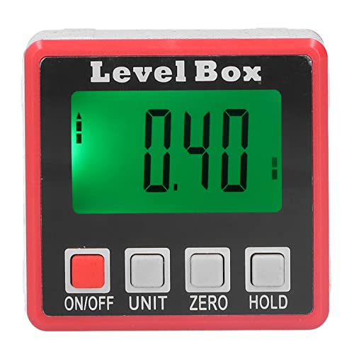 MasYosh 360 Grad Mini Digital Level Winkelmesser, Hoher Genauigkeitswinkel -Finder mit LCD -Bildschirm und Magnet für den Bau des Gebrauchs Im Freien der Industrie für die Industrie Im MasYosh 360 Grad Mini Digital Level Winkelmesser, Hoher Genauigkeitswinkel -Finder mit LCD -Bildschirm und Magnet für den Bau des Gebrauchs Im Freien der Industrie für die Industrie Im von MasYosh