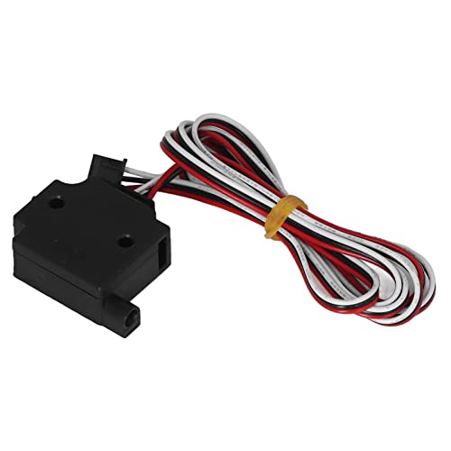 MasYosh 3D -Drucker -Bruch -Erkennungsschalter, Filamentpause -Runout -Sensormodul mit Indikator für 3D -Drucker -Filament -Springen und Pause Erkennung von MasYosh