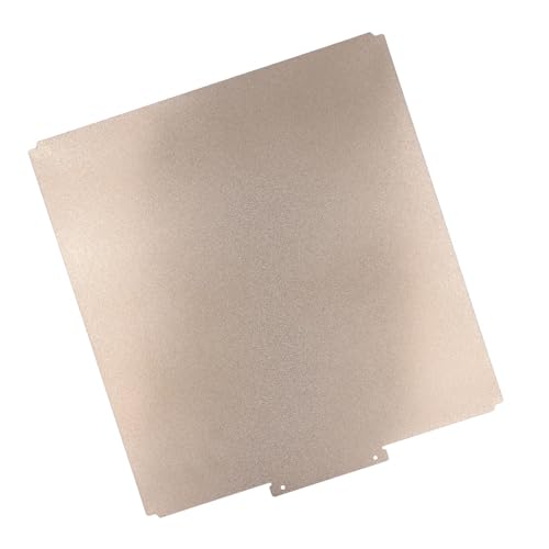 MasYosh 3D -Drucker -Build -Plattform, 34,7 X 36,8 Cm 0,5 Mm Dicke Dual -Sided PEI -Build -Platte mit Gefrosteter Textur für PLA ABS -TPU -Druck von MasYosh
